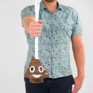 Squatty Potty Poop Emoji Plunger